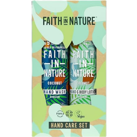 Faith In Nature Coconut Handverzorging Cadeauset – 2 stuks