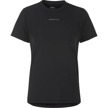 Craft Adv Essence 2 Hardloopshirt Dames - Zwart | Maat: S