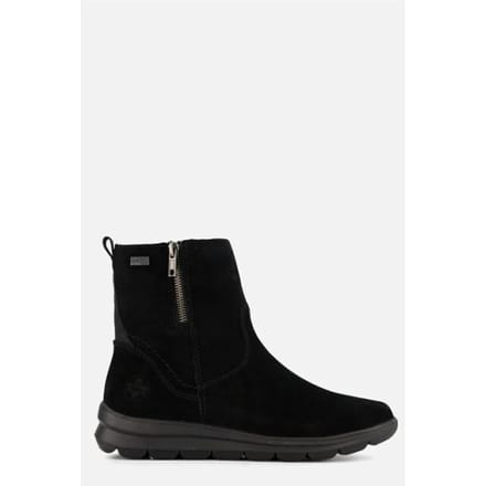 Rieker Tex Enkellaarsjes zwart Suede - Dames - Maat 41