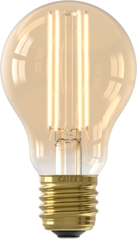 5 stuks Calex LED - Lamp - 4,5W (40W) E27 470lm Gold Dimbaar met Led dimmer