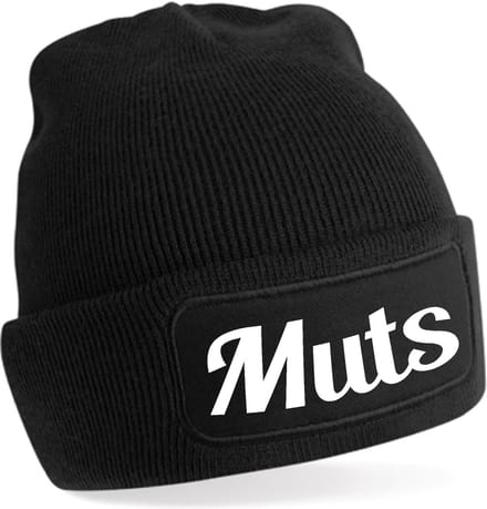 Muts muts - Warme beanie - One size - Winter - Mooie uitstraling - Heerlijk Warm - Ludieke tekst