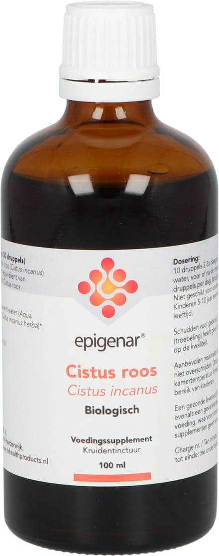 Epigenar Support Cistus Incanus tinctuur - 100 ml