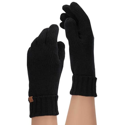 Handschoenen heren - Gebreid - M t/m XL - Marine blauw / M/L