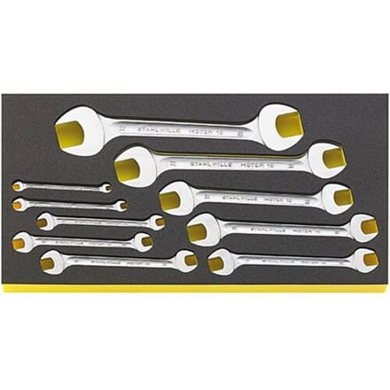 Stahlwille 96830120 TCS WT 10/10 6-32MM Dubbele steeksleutelset Sleutelbreedte (metrisch) 6 - 32 mm