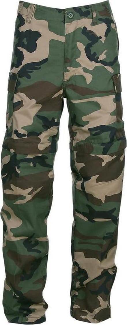 Fostex Garments - Afritsbroek (kleur: Woodland / maat: L)