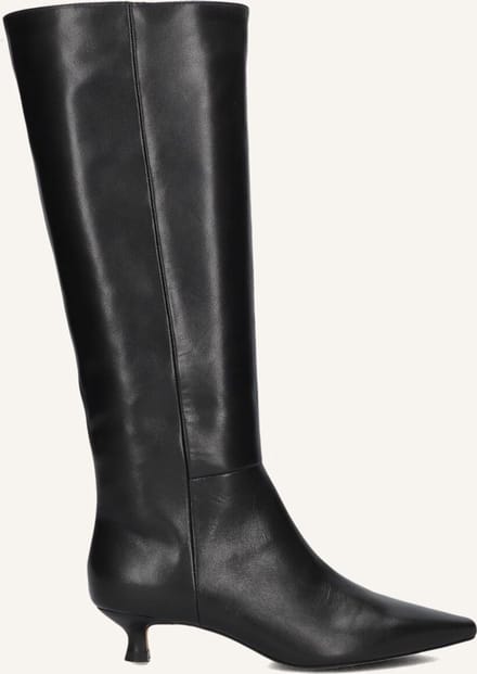 Inuovo B95009 Laarzen - Leer - Dames - Zwart - Maat 37