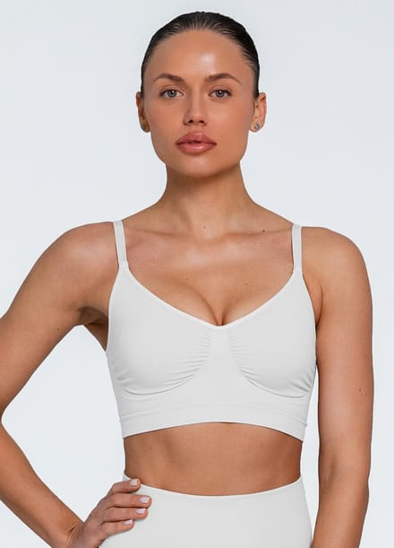 Giulia Bra Shapewear – Corrigerend Bra – Seamless – Dames – Verstelbare Bandjes - S/M - Wit