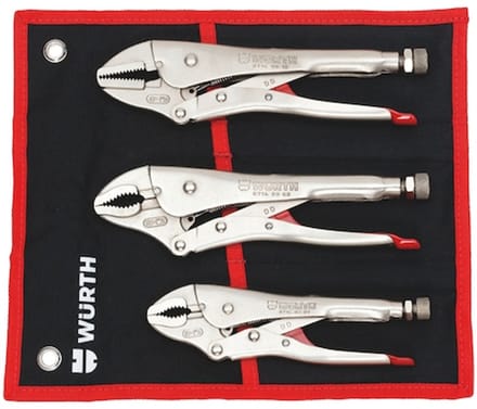 Wurth - Griptangen set 3-delig - Griptangen set 3-delig x 1 st