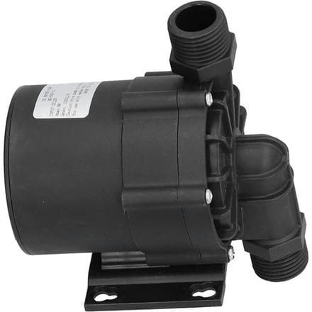 Waterpomp BS‑55D DC12V Mini Geluidsarm Waterdicht 20000 Uur Levensduur DC Badkamer Boosterpomp