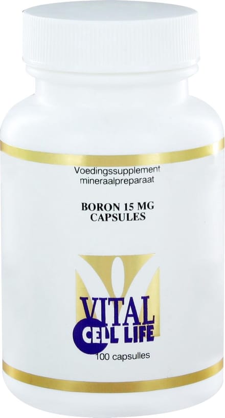 Vital Cell Life Boron 15mg 100 Capsules