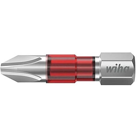 Wiha 42100 Kruis-bit Aandrijving: 1/4 (6,3 mm) Uitvoering: Kruiskop Phillips PH 2
