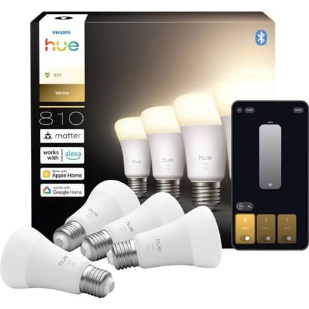 Philips Hue LED-lamp 929003856006 Energielabel: E (A - G) Hue White E27 Warmwit