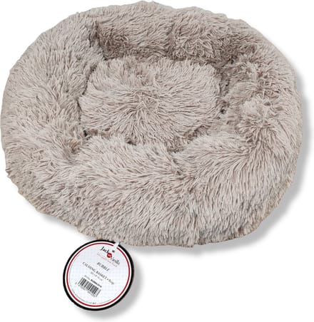 Jack and Vanilla Hondenkussen - Donut - Beige - S - Ø60cm
