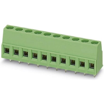 Phoenix Contact 1730201 Klemschroefblok 1.50 mm² Aantal polen 10 Groen 50 stuk(s)