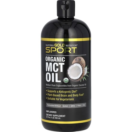 Sports, Huile MCT Bio, 946 ml(32 oz fl) gray