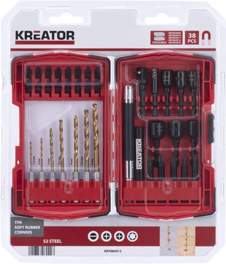 Kreator KRT064913 Boorset - 38 stuks