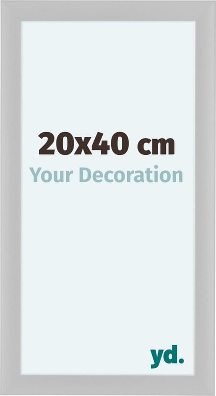 Your Decoration - Fotolijst 20x40 cm - MDF - Wit Mat - Como