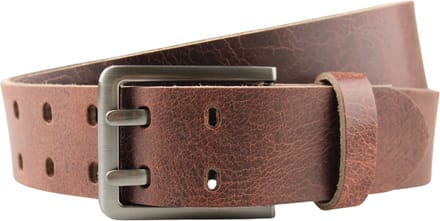 Fana Belts Leren Riem Bruin - Grote Maat Riem - Echt Leder - Taillemaat 125