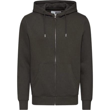 Hooded sweatshirt met rits Solid Morgan 6197724