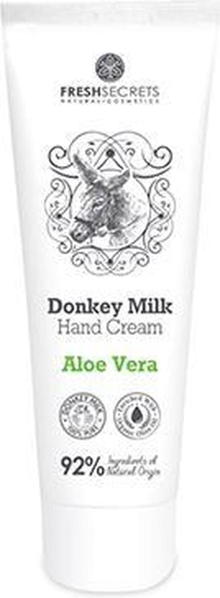 Fresh Secrets Ezelinnenmelk Handcrème Aloë Vera