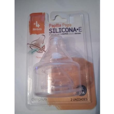 Lot de 2 tétines en Silicone