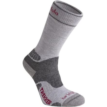 Midweight merino endurance sok grijs - m