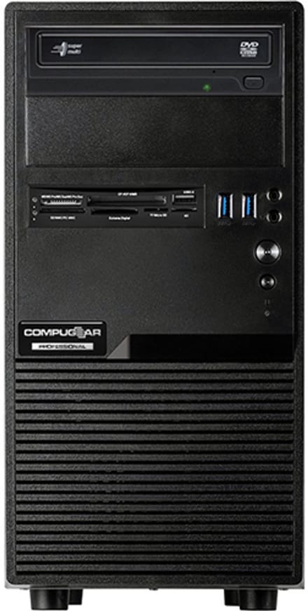 Core i7 12700 - 32GB RAM - 2TB M.2 SSD - WiFi - Bluetooth - CD/DVD-drive - Cardreader - Windows 11 Pro (COMPUGEAR P-375248)