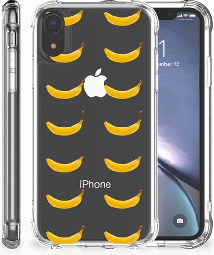 Apple iPhone Xr Beschermhoes Banana