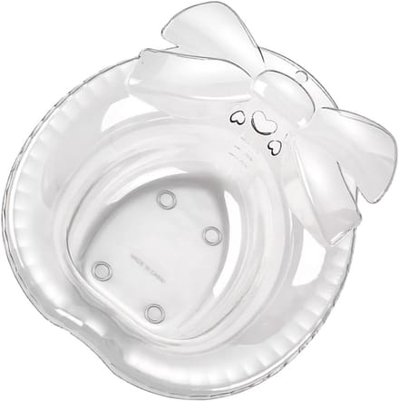 Zitbad - Postpartum wastafel - Intieme reiniging - Opvouwbaar design - 41 cm breed - Transparant