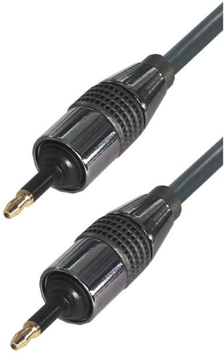 Digitale optische Mini Toslink - Mini Toslink audio kabel - 6mm - 3 meter