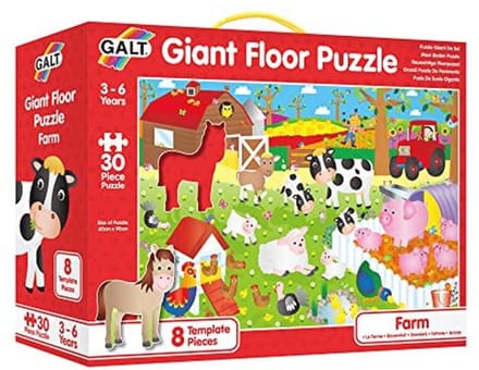 Grote Vloerpuzzel Boerderij - Puzzels voor Kinderen vanaf 3 Jaar