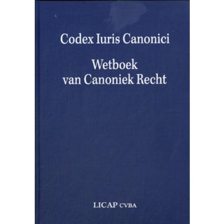Codex Iuris Canonici. Wetboek Van Canoniek Recht