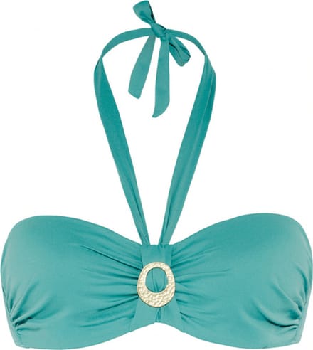 Cyell bikinitopje Foam Wired Beach Essentials blauw maat 38D