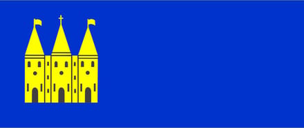 Vlag Staphorst 30x45cm