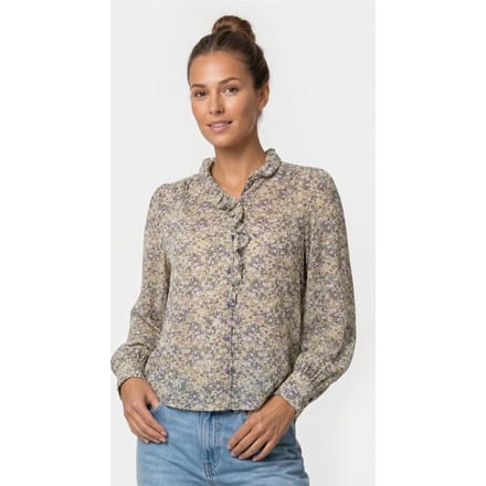 & Other Stories Clarice Blouse Speed Purple Größe: M | Blusen Outlet | Damen | Violett