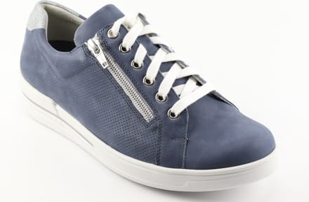 Durea - 6253 K - Lage sneakersDames sneakers - Kleur: Blauw - Maat: 37.5