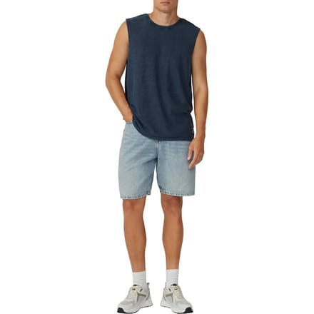 Gekleurde tanktop met gestructureerde jersey QS