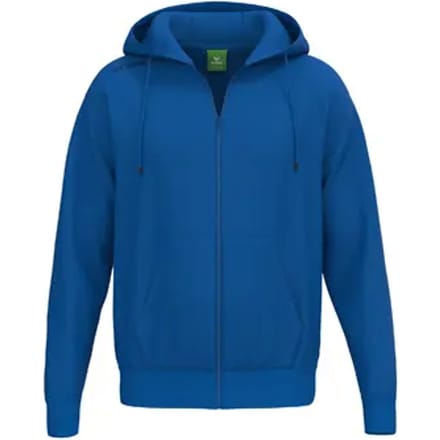 Erima Ts Sweatjack Met Capuchon Kinderen - New Royal | Maat: 128
