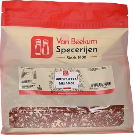Van Beekum Specerijen - Bruschetta Melange - 1 KG (hersluitbare stazak)