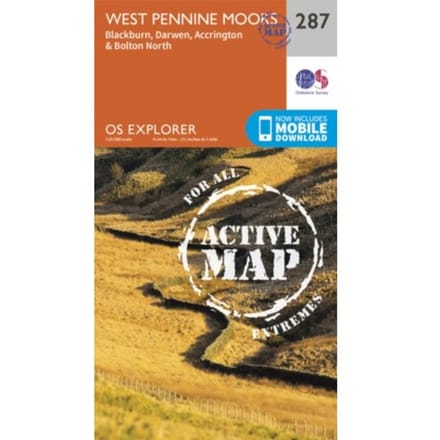 West Pennine Moors - Blackburn, Darwen And Accrington - Ordnance Survey
