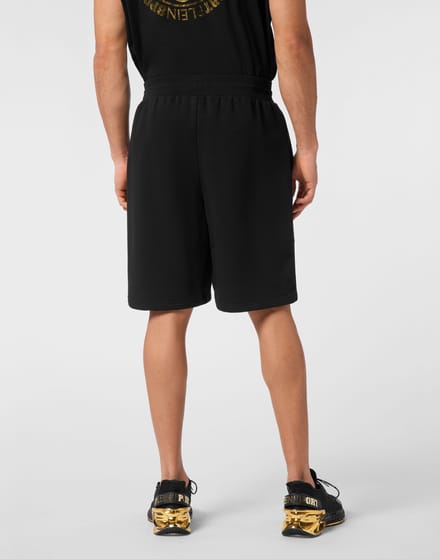 Short Cargo Pants Laminated
