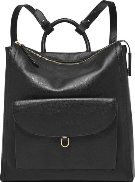 FOSSIL vrijetijdsrugzak schoudertas Parker Backpack Black zwart
