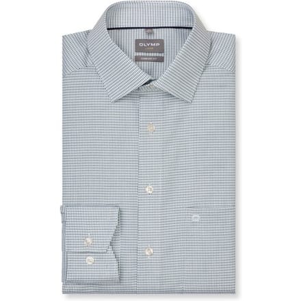 OLYMP Luxor Overhemd, Comfort Fit, New Kent, Groen