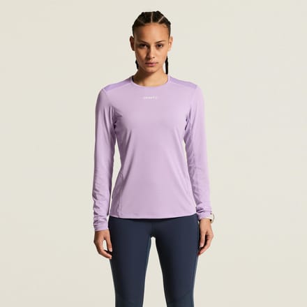 Craft Adv Essence Ls Tee 2 W Lilac - Sportshirt