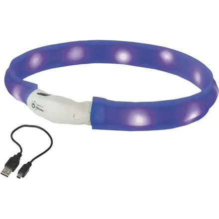 Brede LED-halsbanden voor honden Nobby Pet Visible