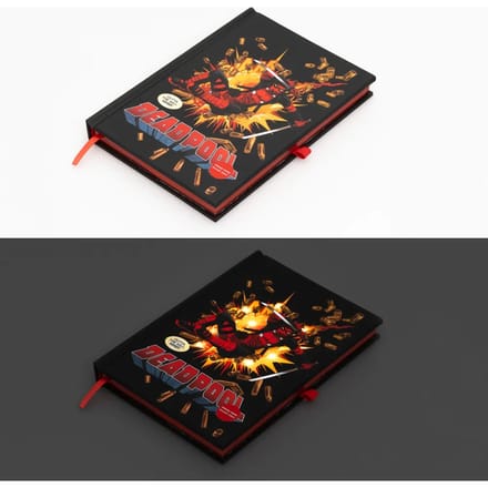 Grupo Erik Marvel Deadpool - A5 Premium With Light Notitieboek - Multicolours