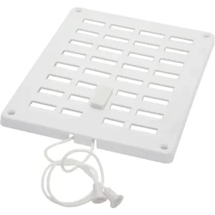 Baseline Schuifrooster 15x20cm Kunststof Wit