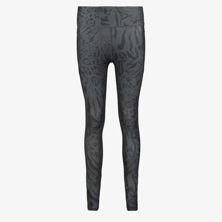 Osaga dames sportlegging met panterprint zwart - Maat M