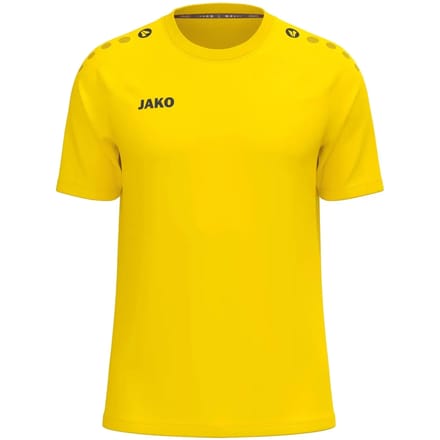 Jako One T-Shirt Heren - Geel | Maat: L