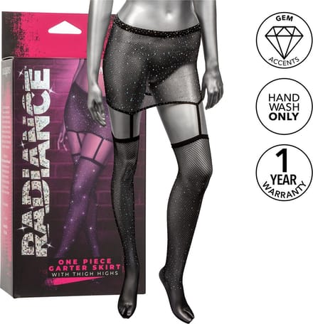 Calexotics - Radiance Garter Skirt Thigh Highs